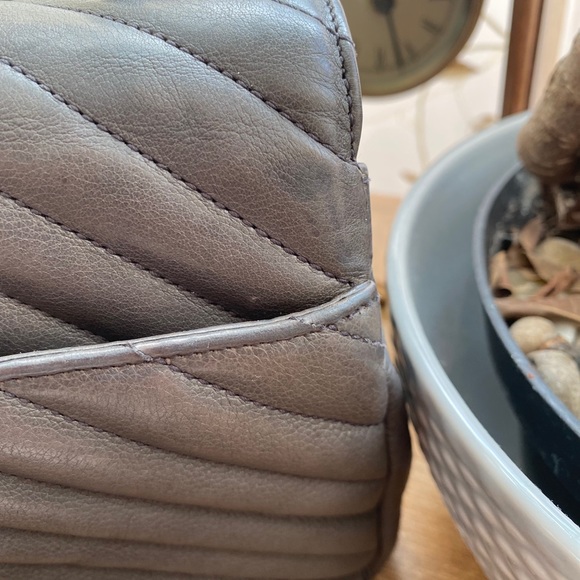 🌷sold on IG🌷Saint Laurent Gray Medium College - Picture 4 of 16